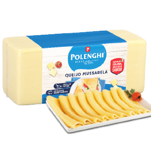 QUEIJO MUSSARELA POLENGHI FATIADO KG