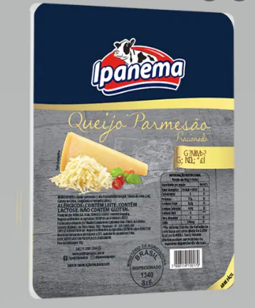 QUEIJO PARMESÃO FRACIONADO IPANEMA KG