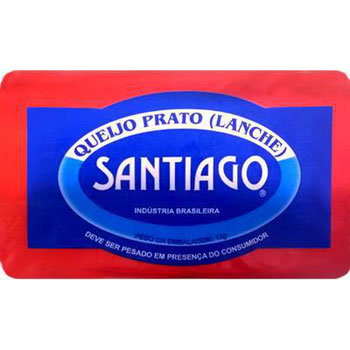 QUEIJO PRATO SANTIAGO FATIADO KG