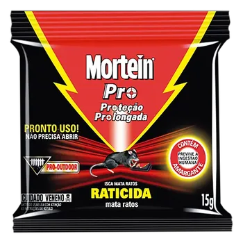 RATICIDA MORTEIN PRO 15G ISCA