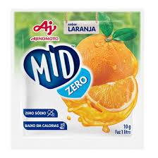 REFRESCO MID 10G LARANJA ZERO
