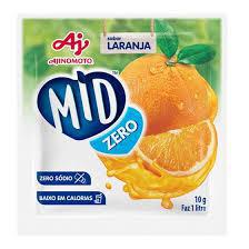 REFRESCO MID 10G LARANJA ZERO
