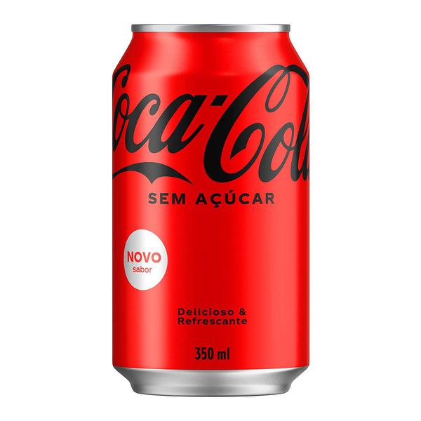 REFRIGERANTE COCA COLA LT 350ML ZERO