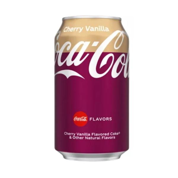 REFRIGERANTE COCA COLA LT 355ML VANILLA