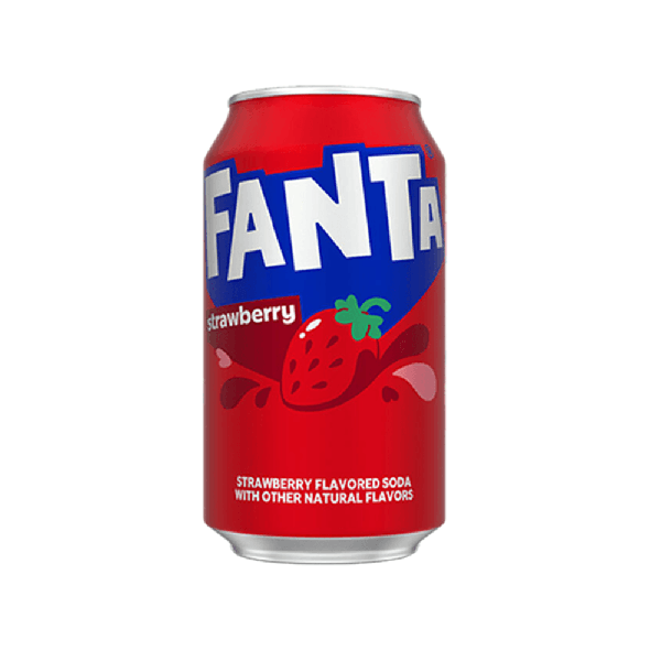 REFRIGERANTE FANTA LT 355ML STRAWBERRY