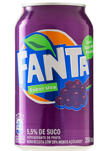 REFRIGERANTE FANTA UVA LATA 350ML