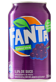 REFRIGERANTE FANTA UVA LATA 350ML