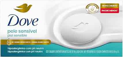 SAB DOVE 90G C/6 PELE SENSIVEL L+P-
