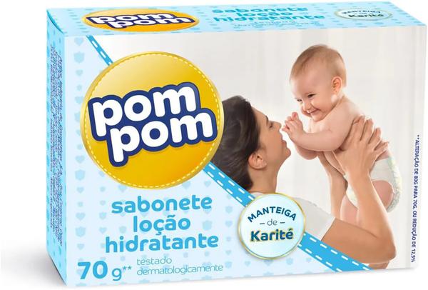 SAB POMPOM 70G LOCAO HIDRATANTE