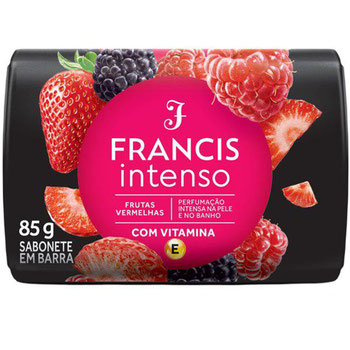 SABONETE FRANCIS FRUTAS VERMELHAS 85G