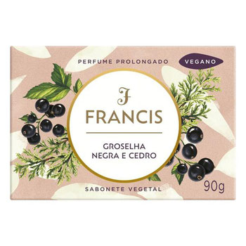 SABONETE FRANCIS GROSELHA NEGRA E CEDRO 90G