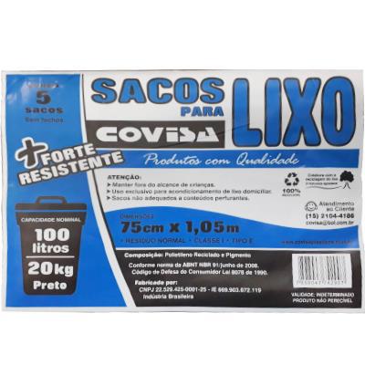 SACO LIXO COVISA 100L