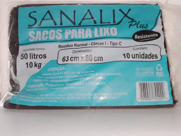 SACO LIXO SANALIX 50L