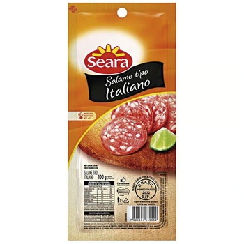 SALAME ITALIANO SEARA FATIADO 100G