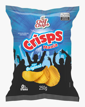 SALG CHEF CHIPS 250G BATATA OND SAL