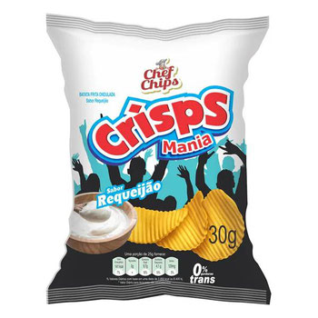 SALG CHEF CHIPS 30G BATATA OND REQU