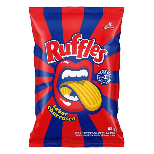 SALG RUFFLES 68G CHURRASCO