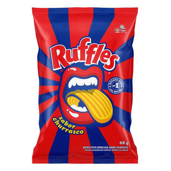 SALG RUFFLES 68G CHURRASCO