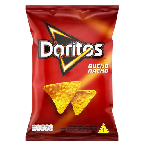 SALGADINHO DORITOS QUEIJO NACHO 210G