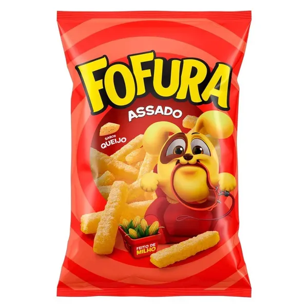 SALGADINHO FOFURA QUEIJO 60G