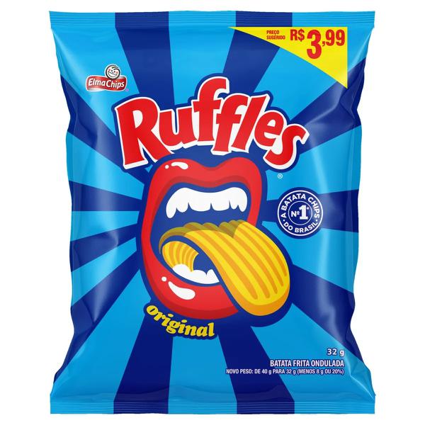 SALGADINHO RUFFLES ORIGINAL 32G
