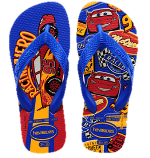 SANDÁLIA HAVAIANAS KIDS CARS CORES