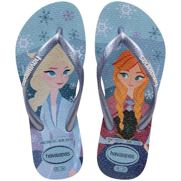 SANDÁLIA HAVAIANAS KIDS SLIM PRINCESAS CORES