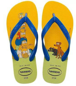 SANDÁLIA HAVAIANAS SIMPSONS CORES