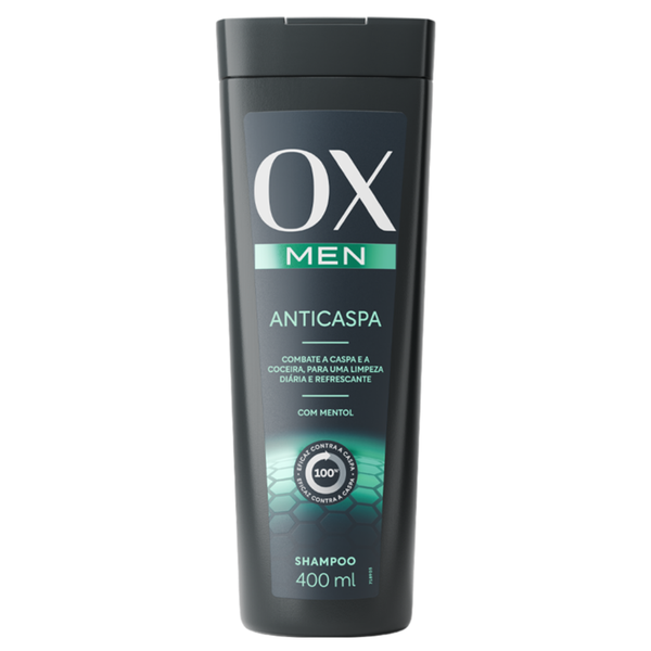 SH OX MEN 400ML ANTICASPA