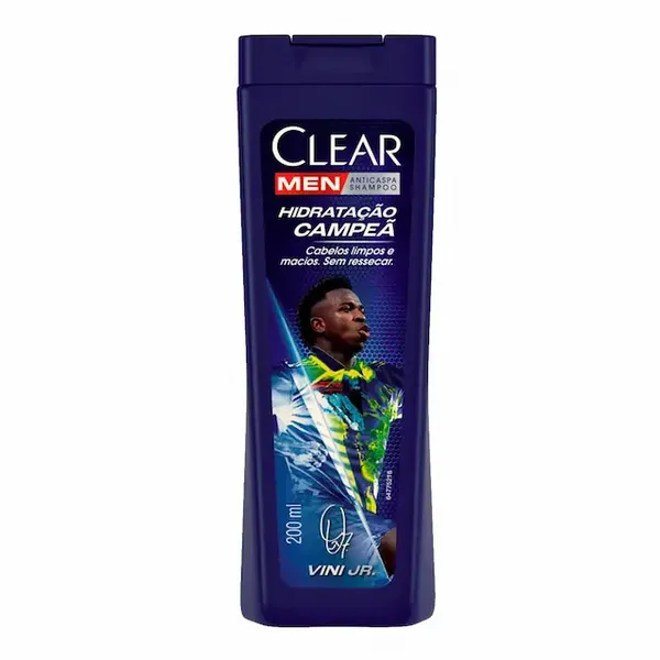 SHAMPOO CLEAR MEN HIDRATAÇÃO CAMPEÃ 200ML