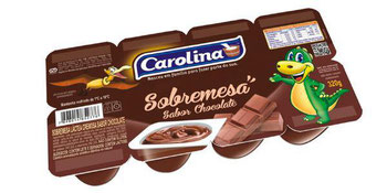 SOBREMESA CAROLINA 320G CHOCOLATE