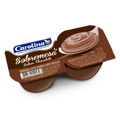 SOBREMESA SABOR CHOCOLATE CAROLINA 180G