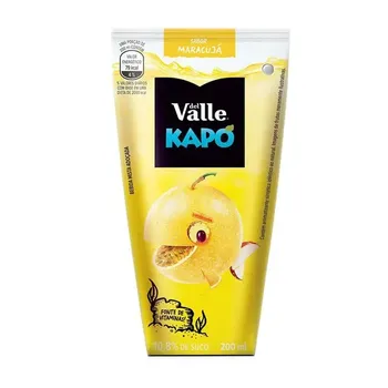 SUCO DEL VALLE KAPO 200ML MARACUJA