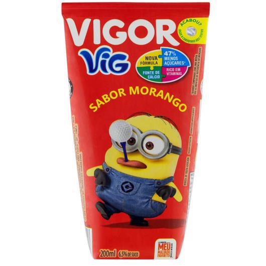 SUCO VIGOR VIG 200ML MORANGO