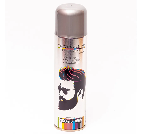 TINTA DA ALEGRIA BARBERSHOP PRATA 250ML