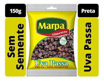 UVA PASSA MARPA 150G PRETA S/SEMENT