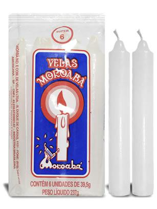 VELA MOROABA N6 237G C/6 BRANCA