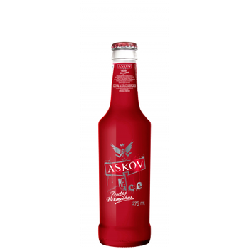 VODKA ASKOV ICE 275ML MORANGO