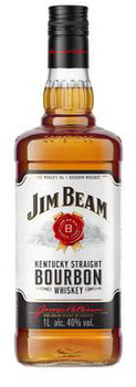 WHISKY BOURBON JIM BEAM WHITE 1L