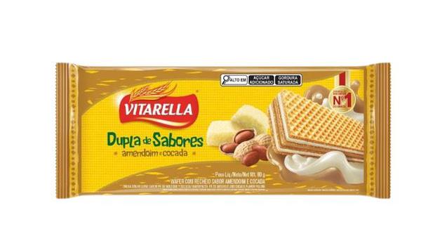 Wafer Vitarella 80g Cocada Amendoim--Vitarella