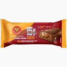 barrinha de proteina 3 coraçoes caramelo salgado