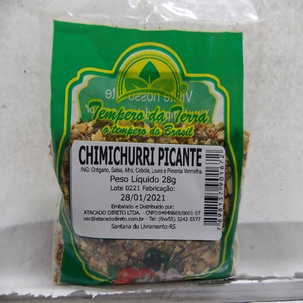 Chimichurri Tempero Da Terra 28g