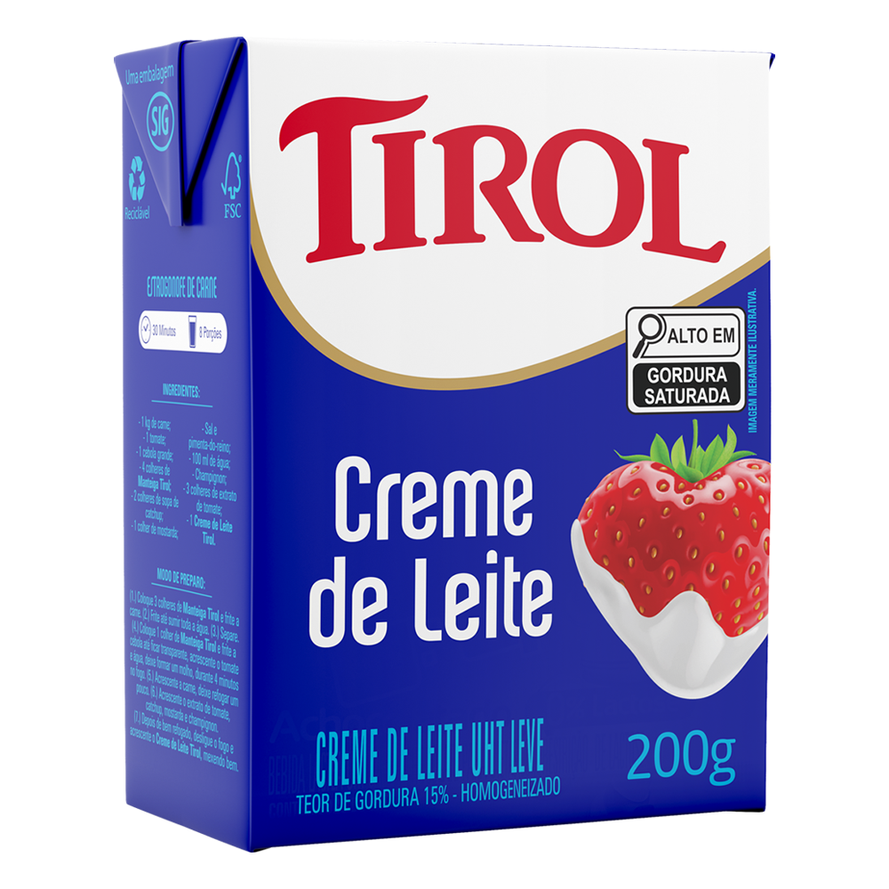 Creme Leite Tirol Tp 200g