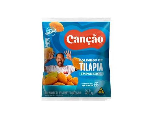 Bolinho Tilapia Empanado Canção 300g