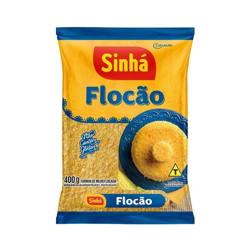 Farinha Milho Flocao Sinha 400g