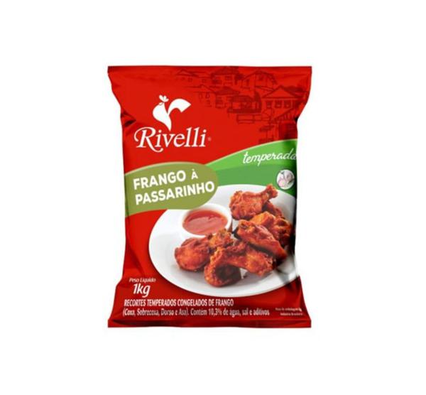 Frango Passarinho Temp Cong Rivelli Pct 1kg