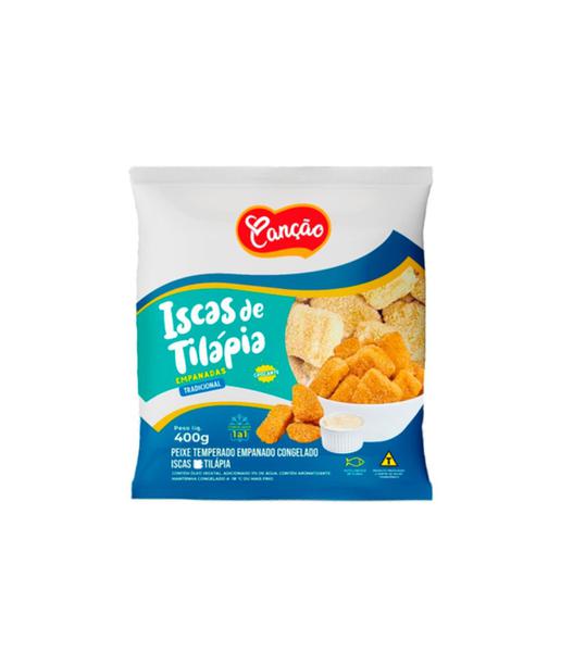 Isca Tilapia Empanado Cancao 400g