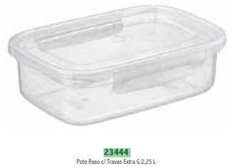 Pote Hermetico C/Travas 2250ml Nitron