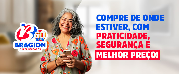 Compre de onde estiver