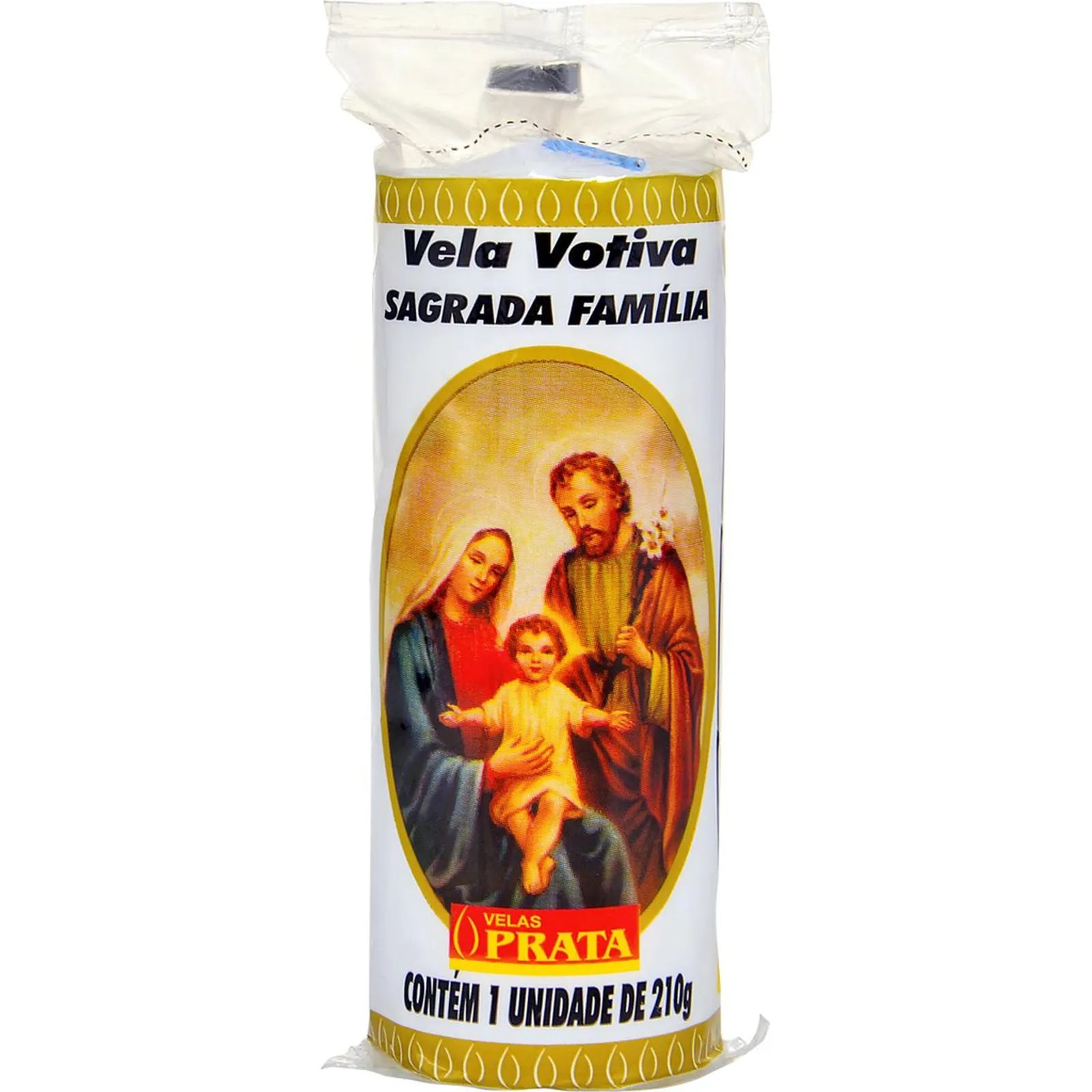 VELA PRATA 210G SAG.FAMILIA